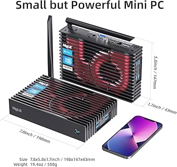 Amazon.com: MeLE Mini PC Fanless PCG35HD N5105 Micro
