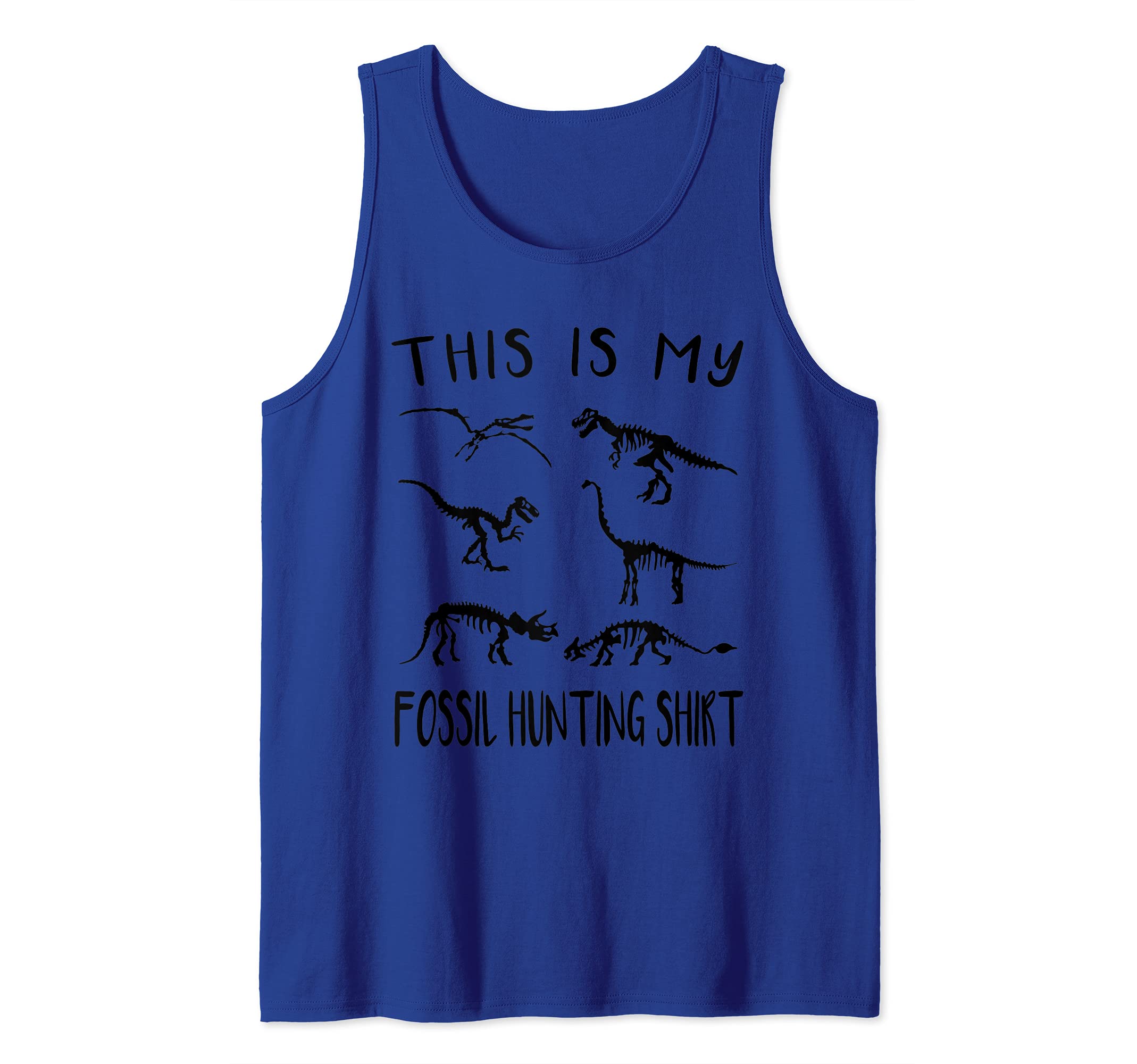 This is my Fossil Hunting Shirt Dinosaur Paleontologist Tank Top