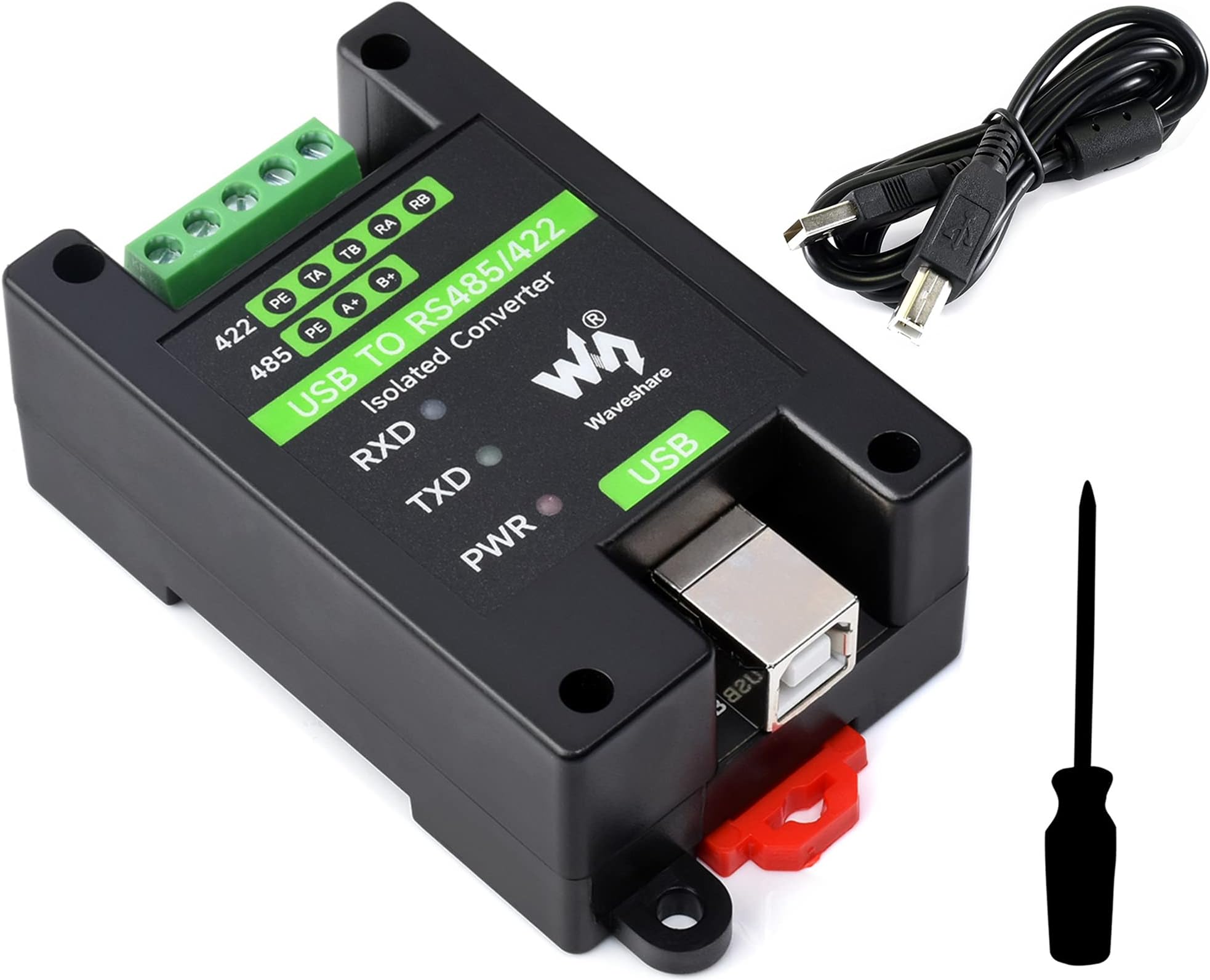 Convertitore USB A RS485 Industriale Con Chip FT232RL, Protezione Multipla E Cavo 1.5m