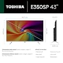 Toshiba 108 cm (43 inches) E350SP Series 4K Ultra HD Smart LED Google TV 43E350SP gallery image