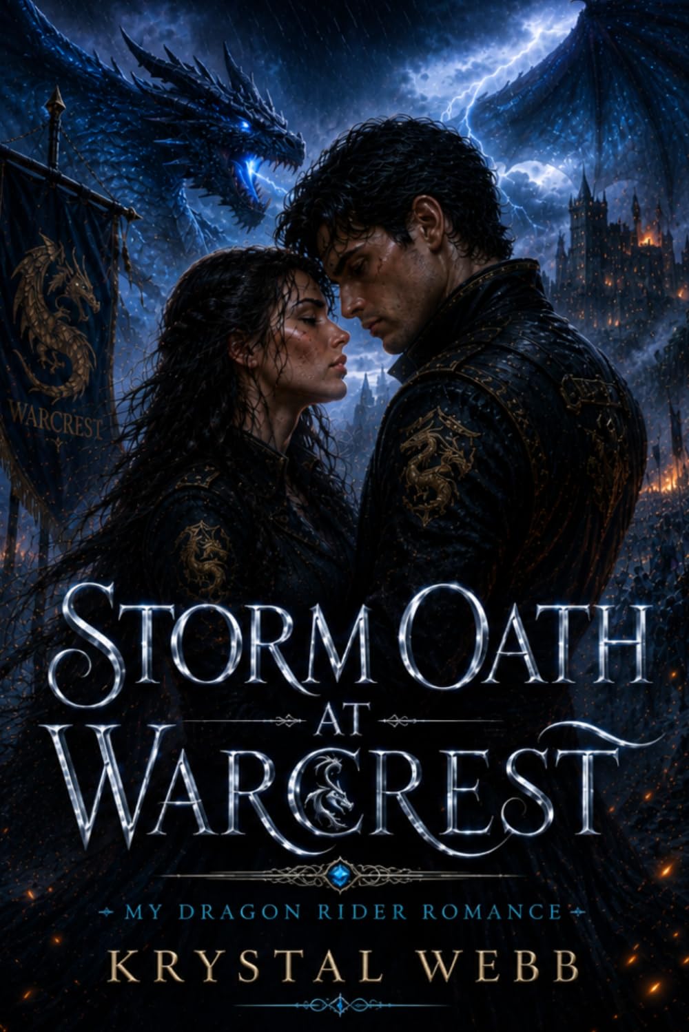 Storm Oath at Warcrest: A Spicy Fated-Mates Dragon Rider Academy Fantasy Romance: 2 (My Dragon Rider Romance)