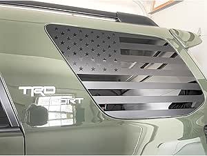 Amazon.com - Alicatong Rear Window Flag Decal Fits Toyota 4Runner 5th ...