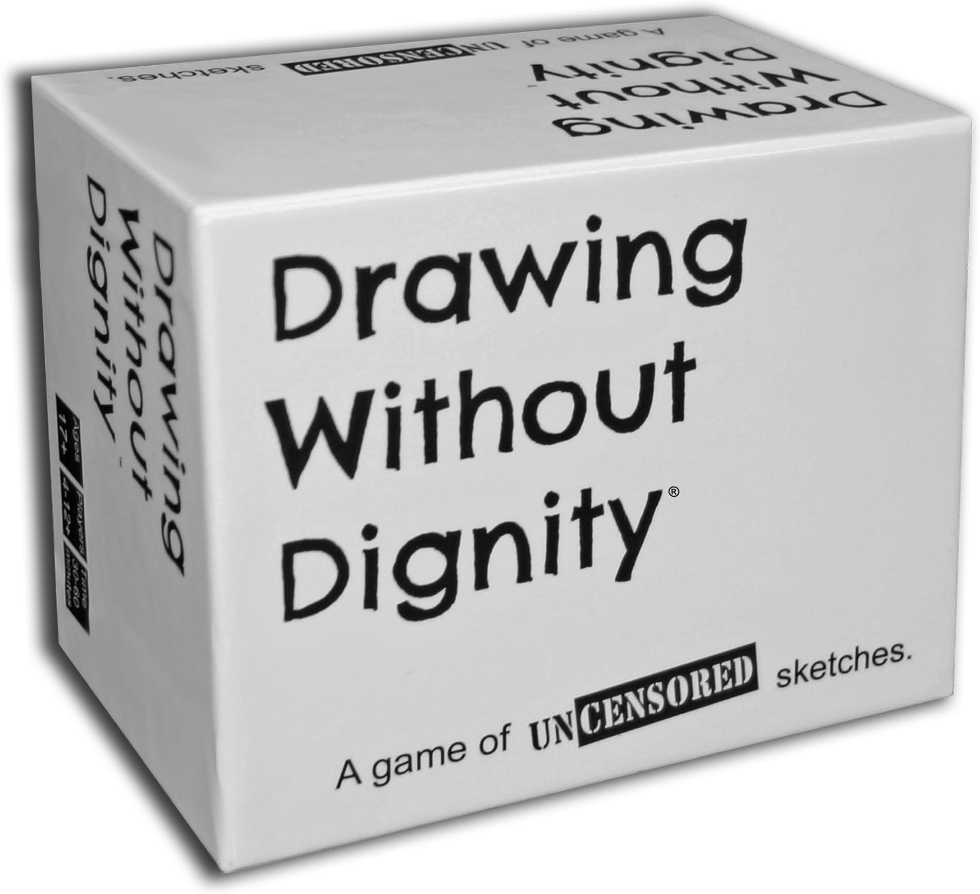 Drawing Without Dignity Party Drawing Game – Hilarious Sketching Game for Grown-Up Game Nights, Friends, Parties, Bachelorette Weekends & White Elephant Gifts