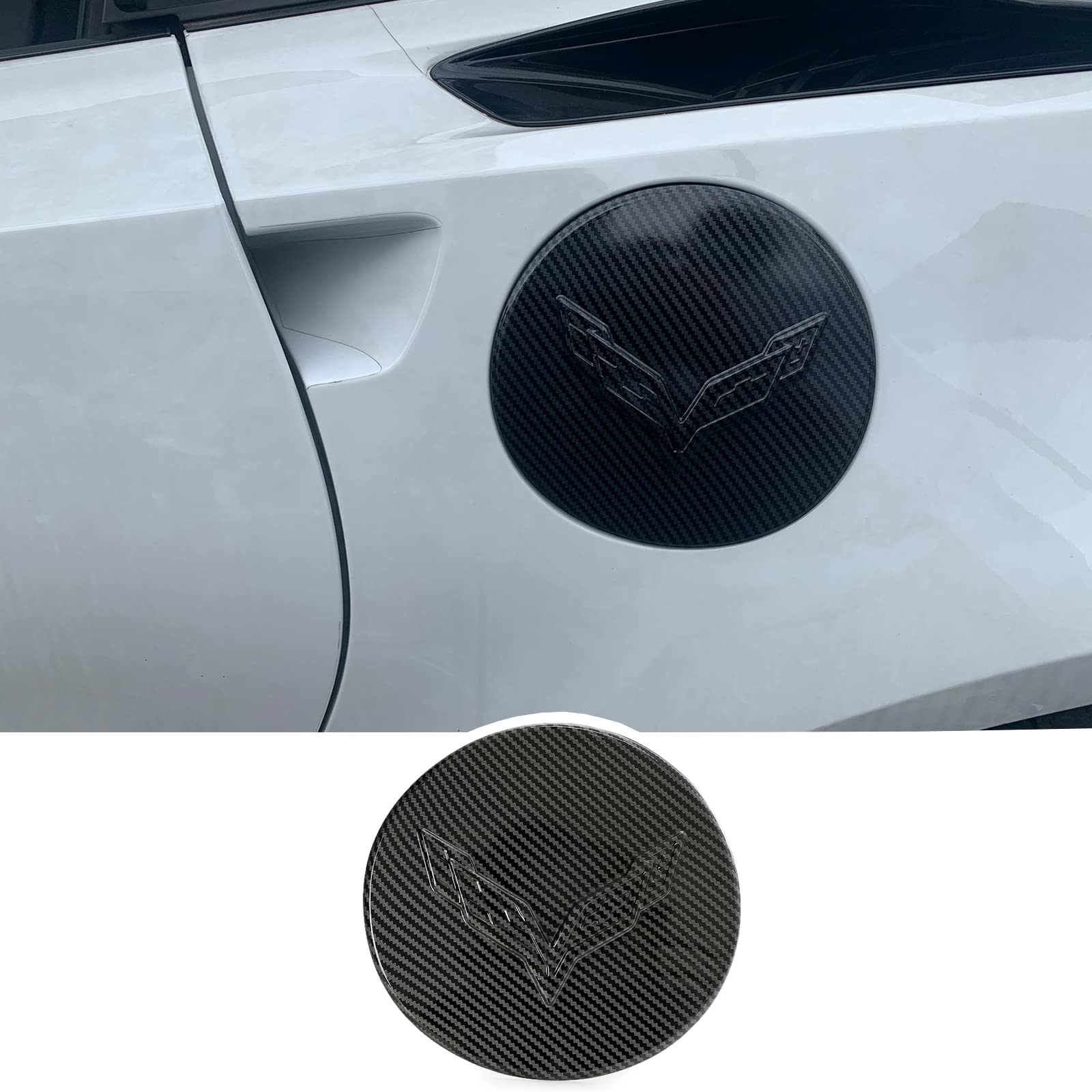 Buy Sport Carbon Fiber Fuel Tank Door Trim Accessories for 20142019