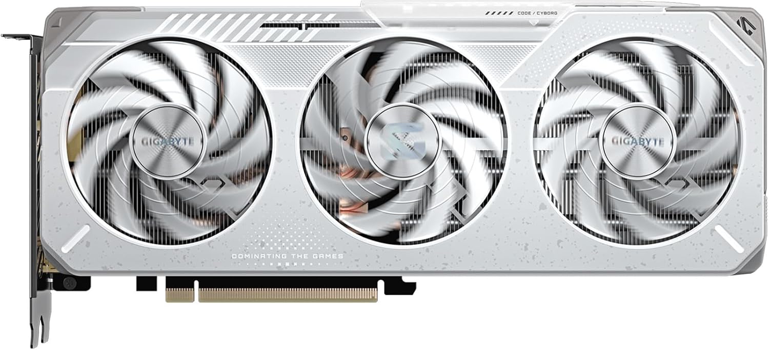 GIGABYTE Radeon™ RX 9060 XT Gaming OC ICE 16G Graphics Card (16GB GDDR6, 128-bit, PCIe 5.0, HDMI/DP 2.1, 2 Slot, Hawk Fan, Server-Grade Thermal Gel, Reinforced Structure)