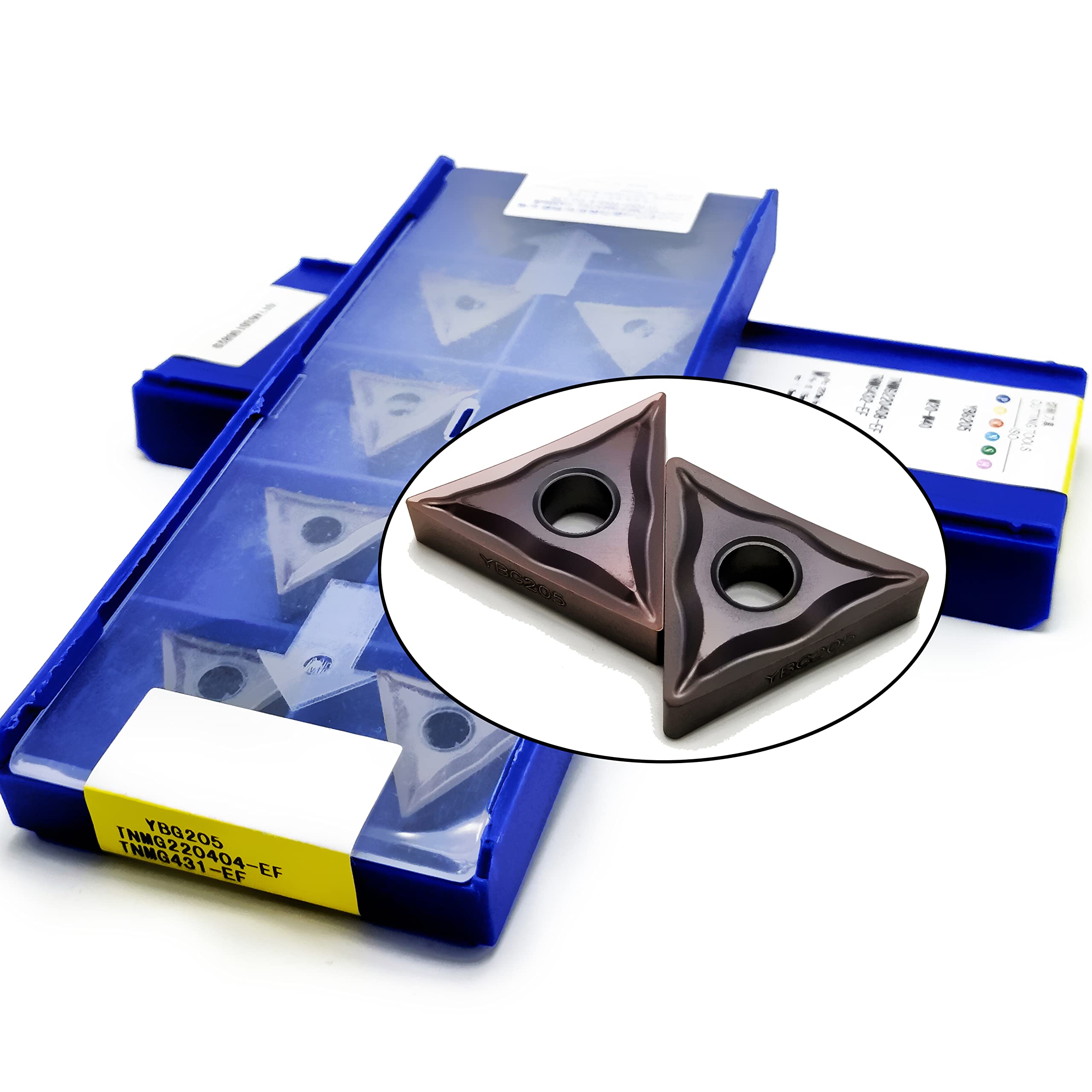 AETOOL - -EF TNMG160408-EF TNMG220404 TNMG220408 YBG205 original Carbide insert YBG205=M20-M40 Processing: stainless steel. (TNMG160404-EF YBG205)