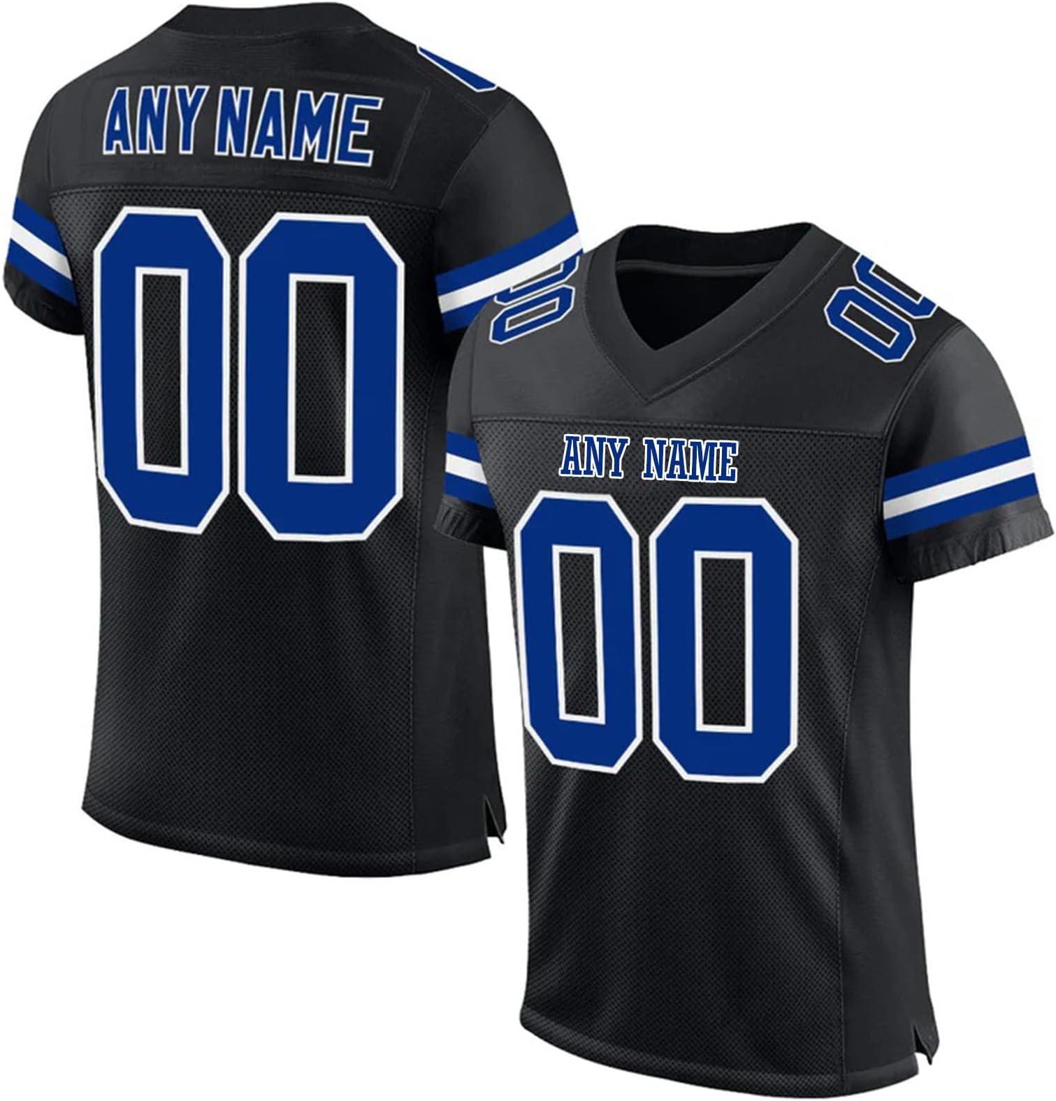Custom Football Jersey Personalized Stitched/Printed Team Name & Number Sports Uniform for Men Women Youth