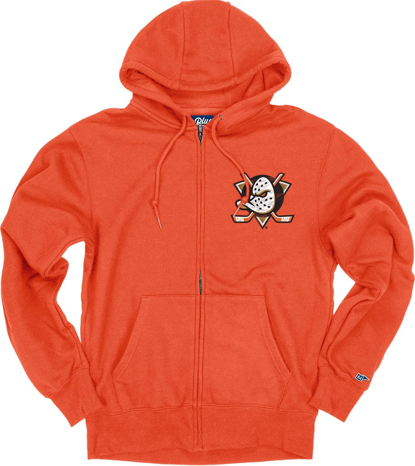 Blue 84 NHL unisex-adult Nhl Officially Licensed Full Zip Hooded Sweatshirt Icon Team Color - Image 2