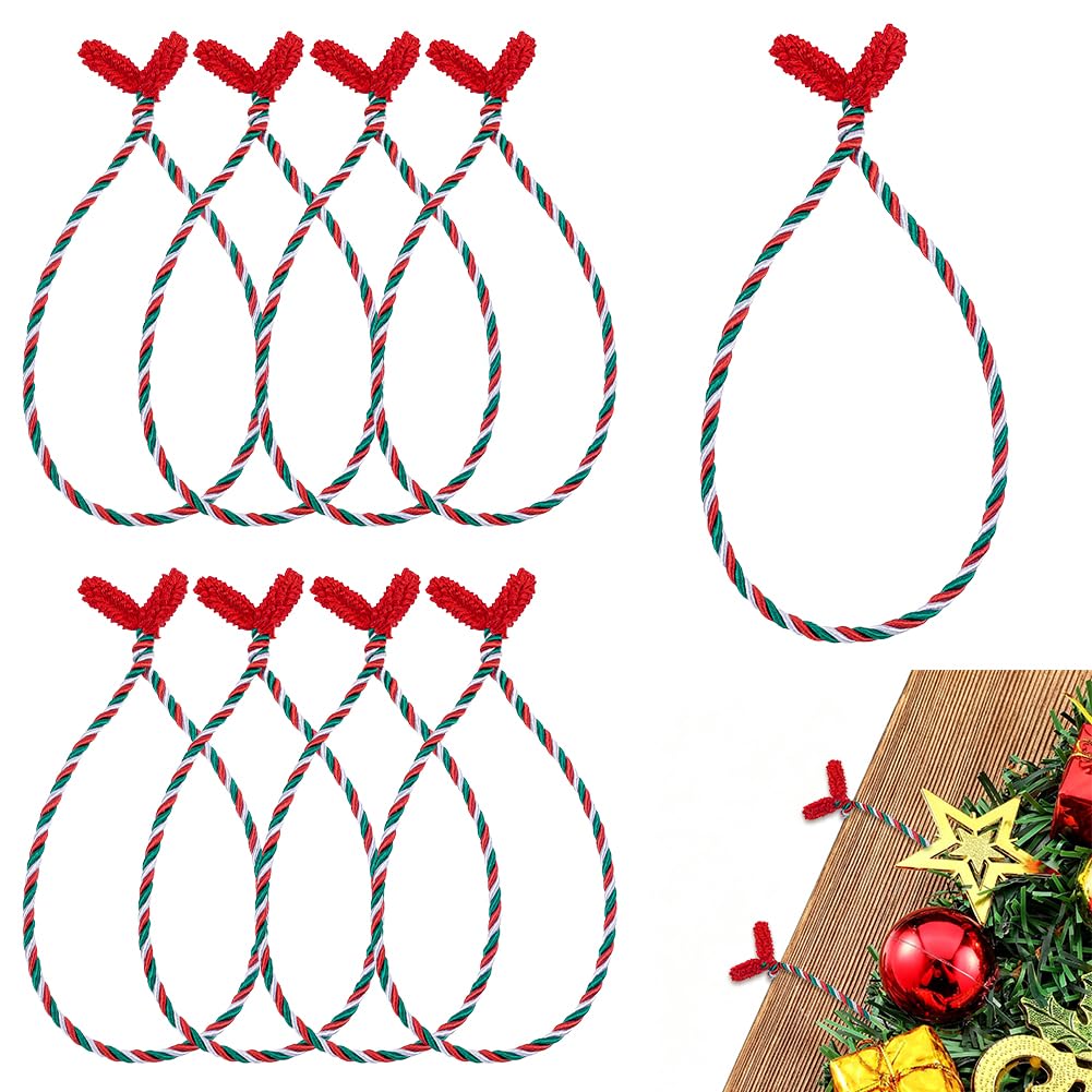 SOFPLATE 10Pcs 20 Inches Decorative Wire Twist Ties Christmas Garland Tie