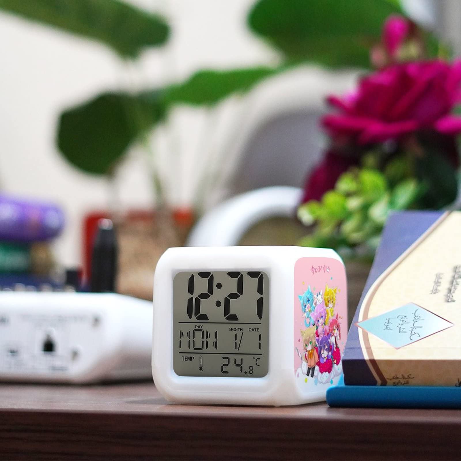 Amazon.co.jp: すとぷり 莉犬 目覚まし時計 カラーチェンジ 多