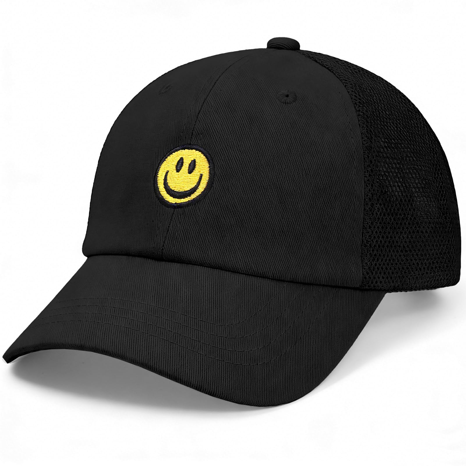 SONMONY Toddler Hat Smile Face Kids Baseball Cap Adjustable Cute Hat 3-12Y