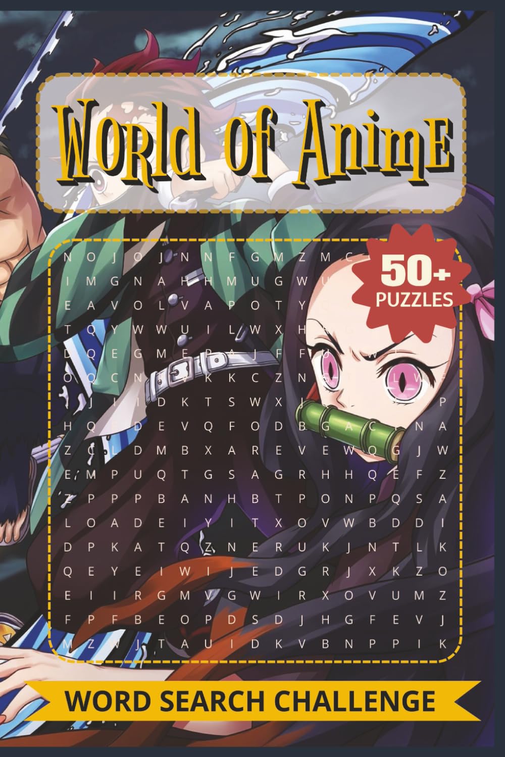 World Of Anime: Word Search Challenge