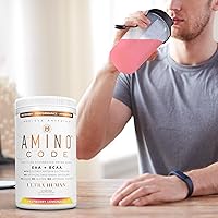 Vista 9 de Ultra Human Amino Code Aminoácidos esenciales + BCAA + electrolitos de agua de coco Bebida energética de aminoácidos de recuperación