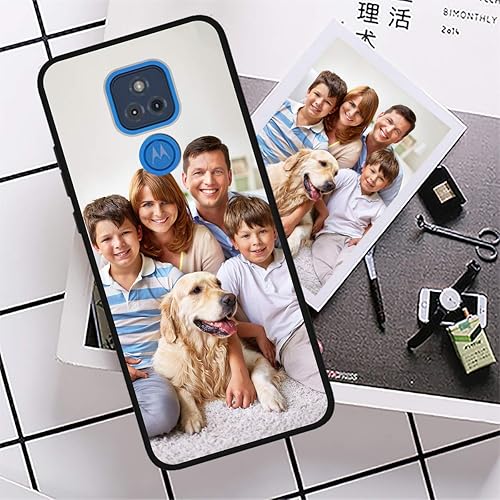 Miniatura 6 de Styletify Funda de fotos personalizada para Moto G Play 2021, imagen personalizada, a prueba de golpes, a prueba de caídas, funda protectora de