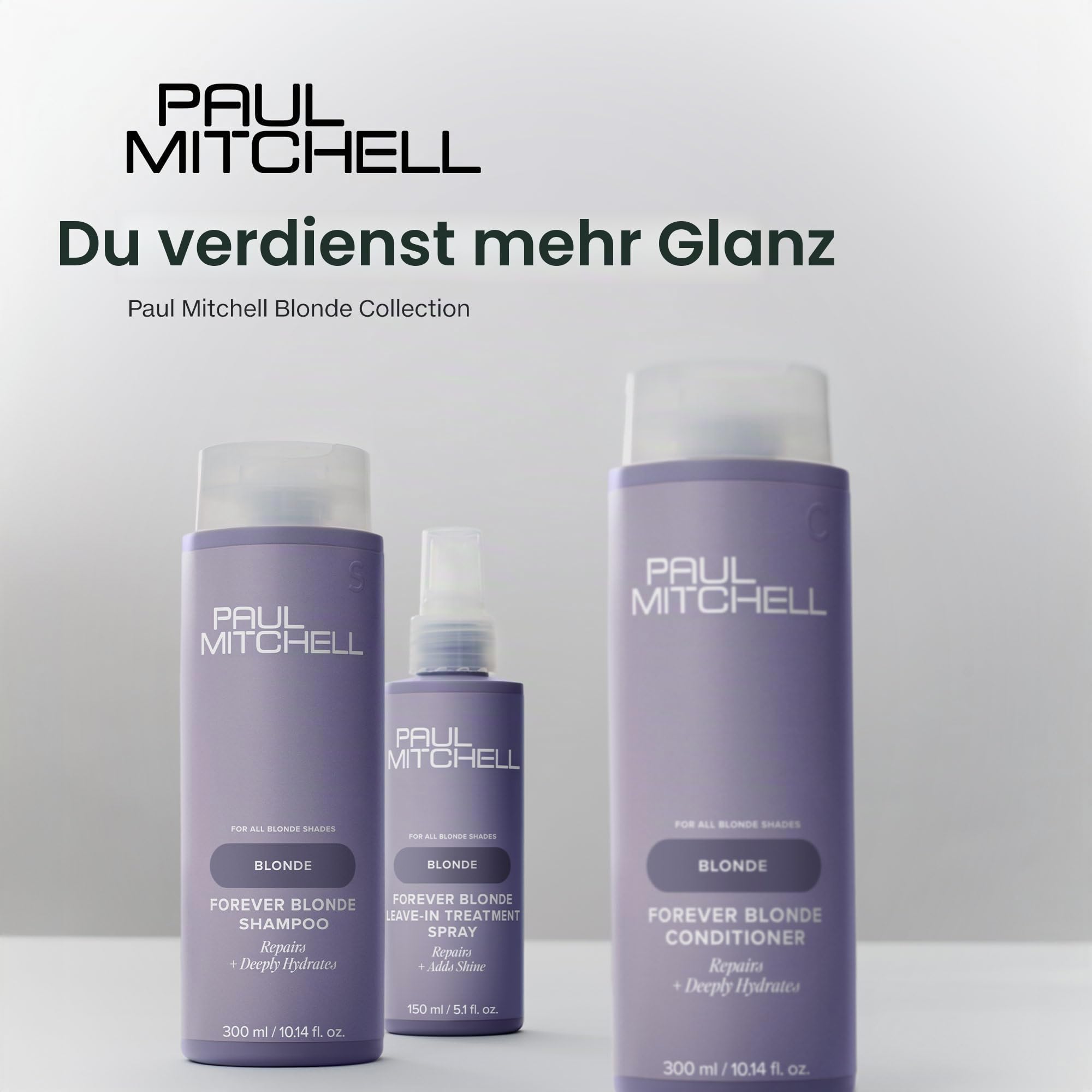 Paul Mitchell Forever Blonde Shampoo, repariert und spendet tiefe Feuchtigkeit, ideal für gebleichtes und aufgehelltes Haar, 1000 ml