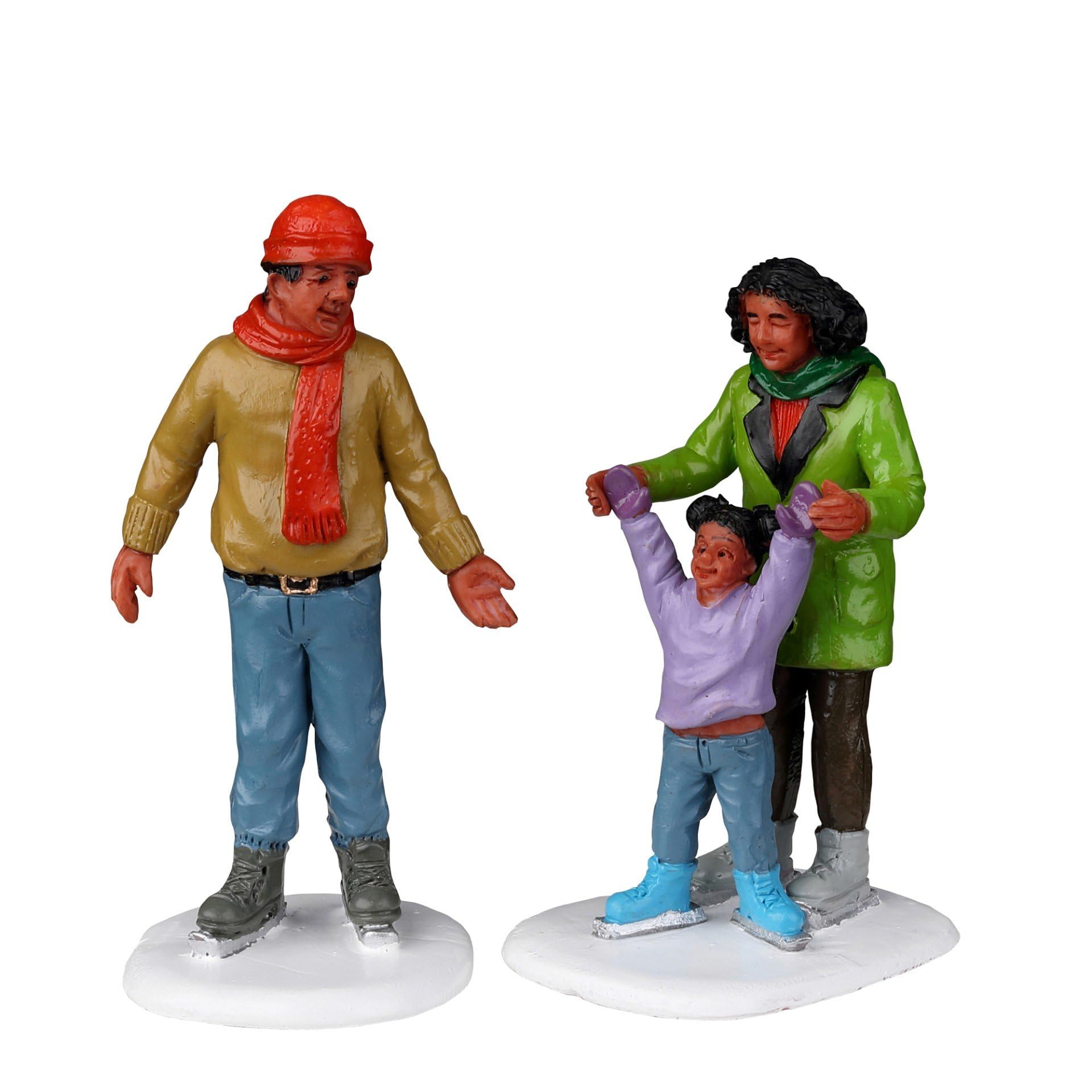 Figurine Famille de Ice Follies Lemax Vail Village 22125