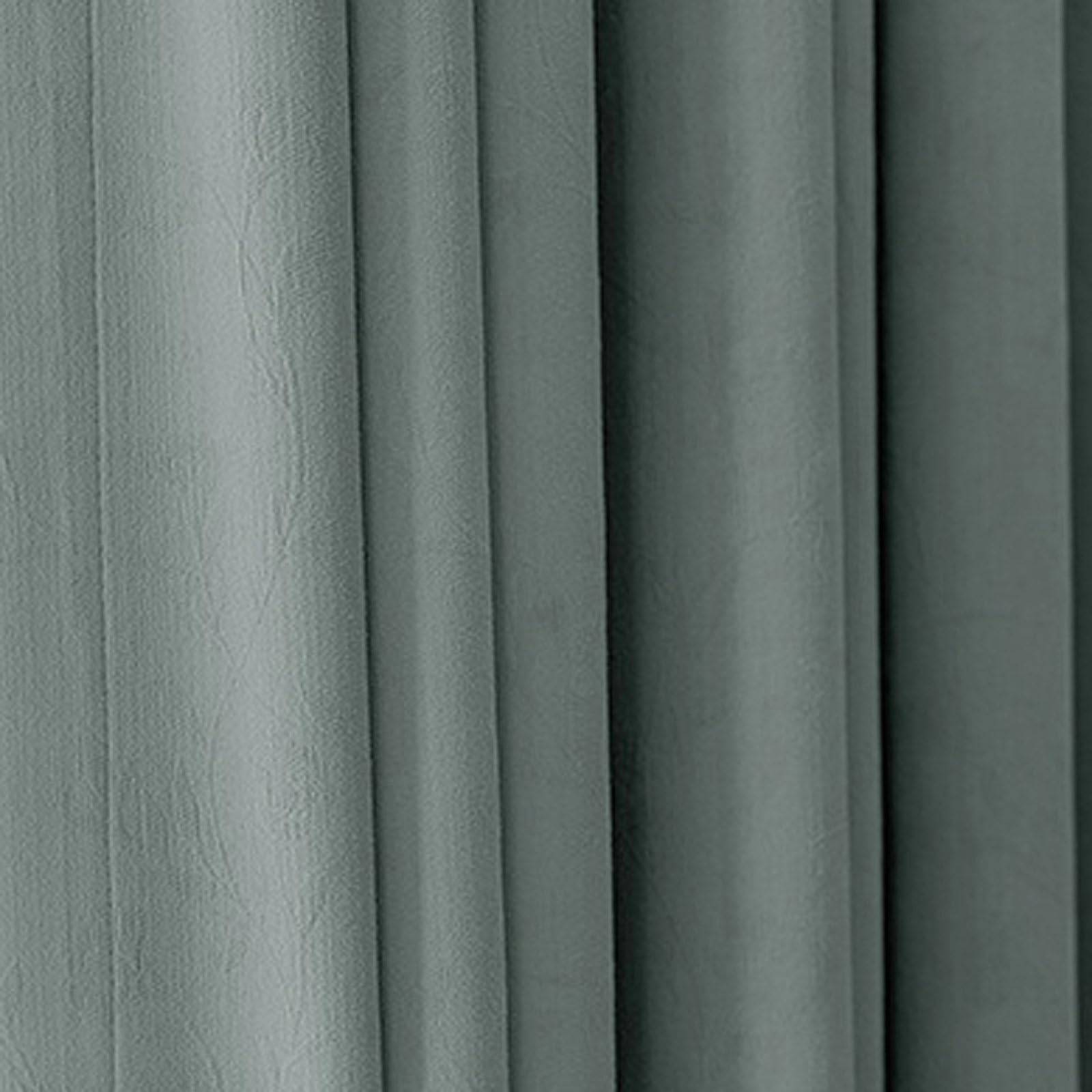 Rideaux salon moderne Epinki rideau fenetre oeillets vert fonce polyester 102x214