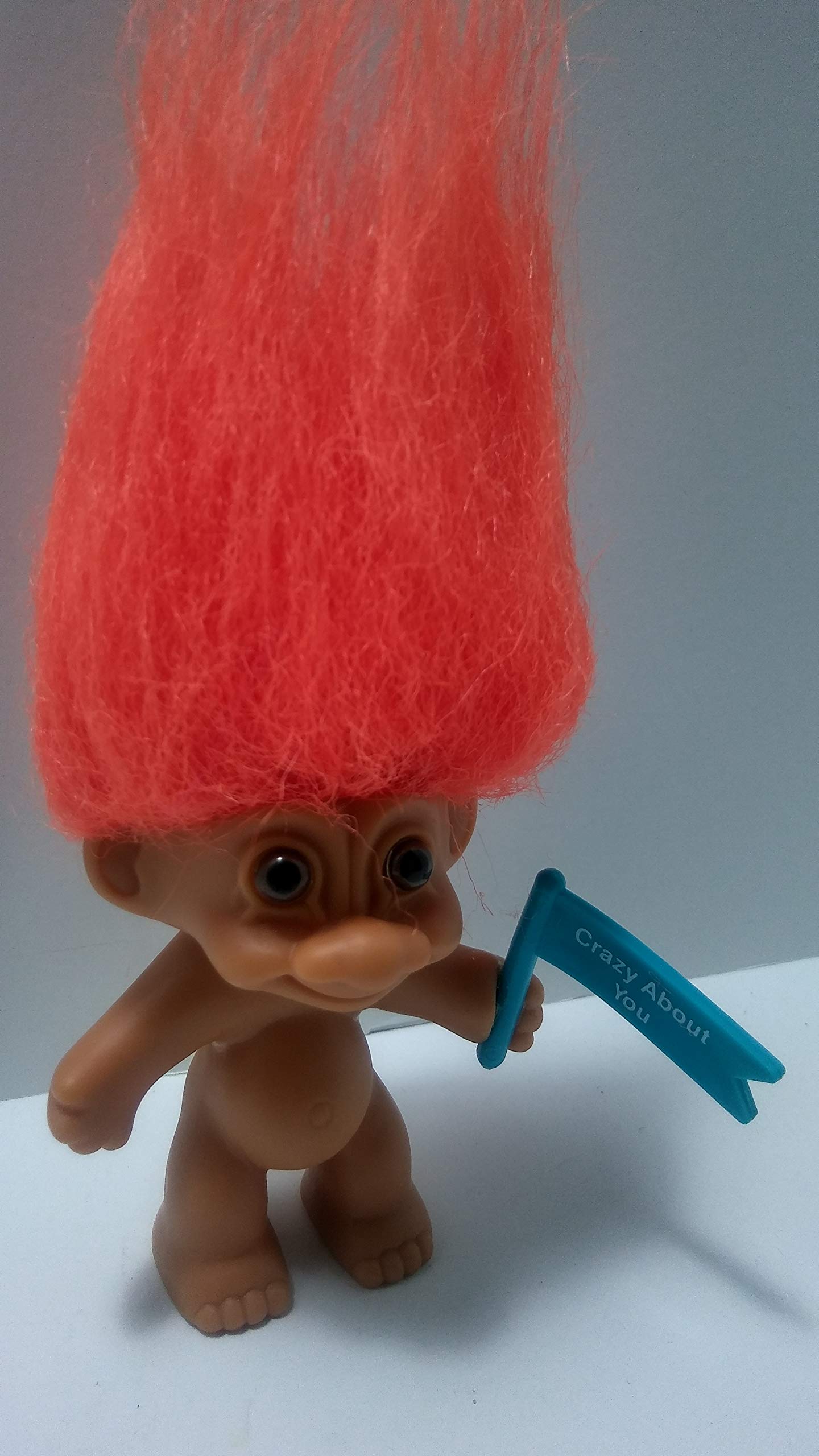 Amazon.com: Russ Crazy About You Troll Doll Valentine Orange Hair : Toys &  Games