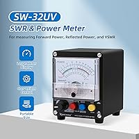 Vista 4 de Mcbazel Surecom SW-32UV 125-525MHz 100Watt SWR & Power Meter Negro medidor de potencia