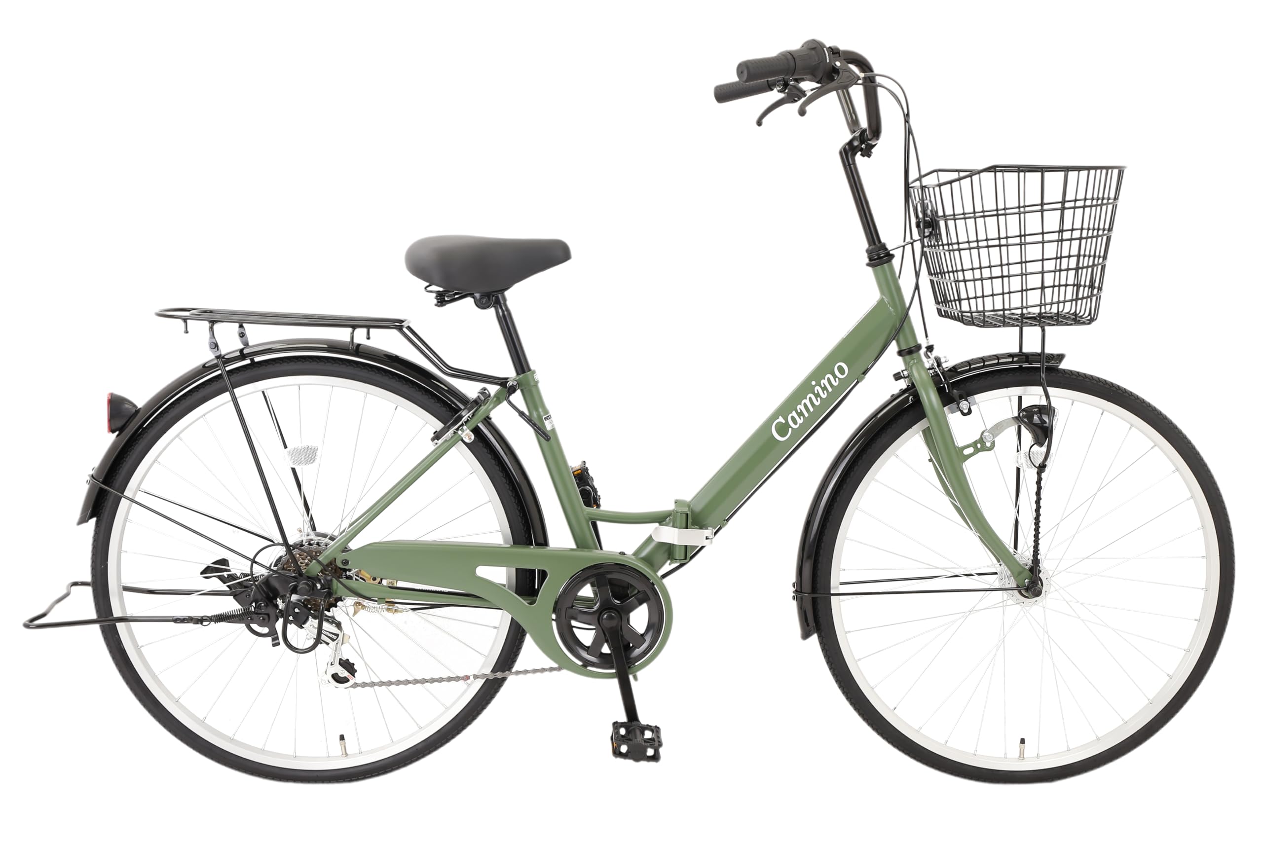 Amazon | 自転車 26インチ 折りたたみ ママチャリ シティサイクル