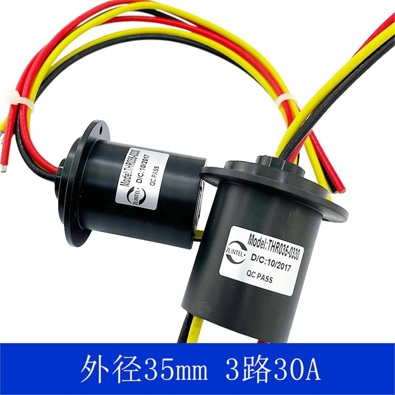 1PCS Slip Ring Conductive Ring for Thermal Insulation Dining Table 2-Way 20A 360 Degree Rotating hat-Type Electric Dining Table high Current Collector Ring