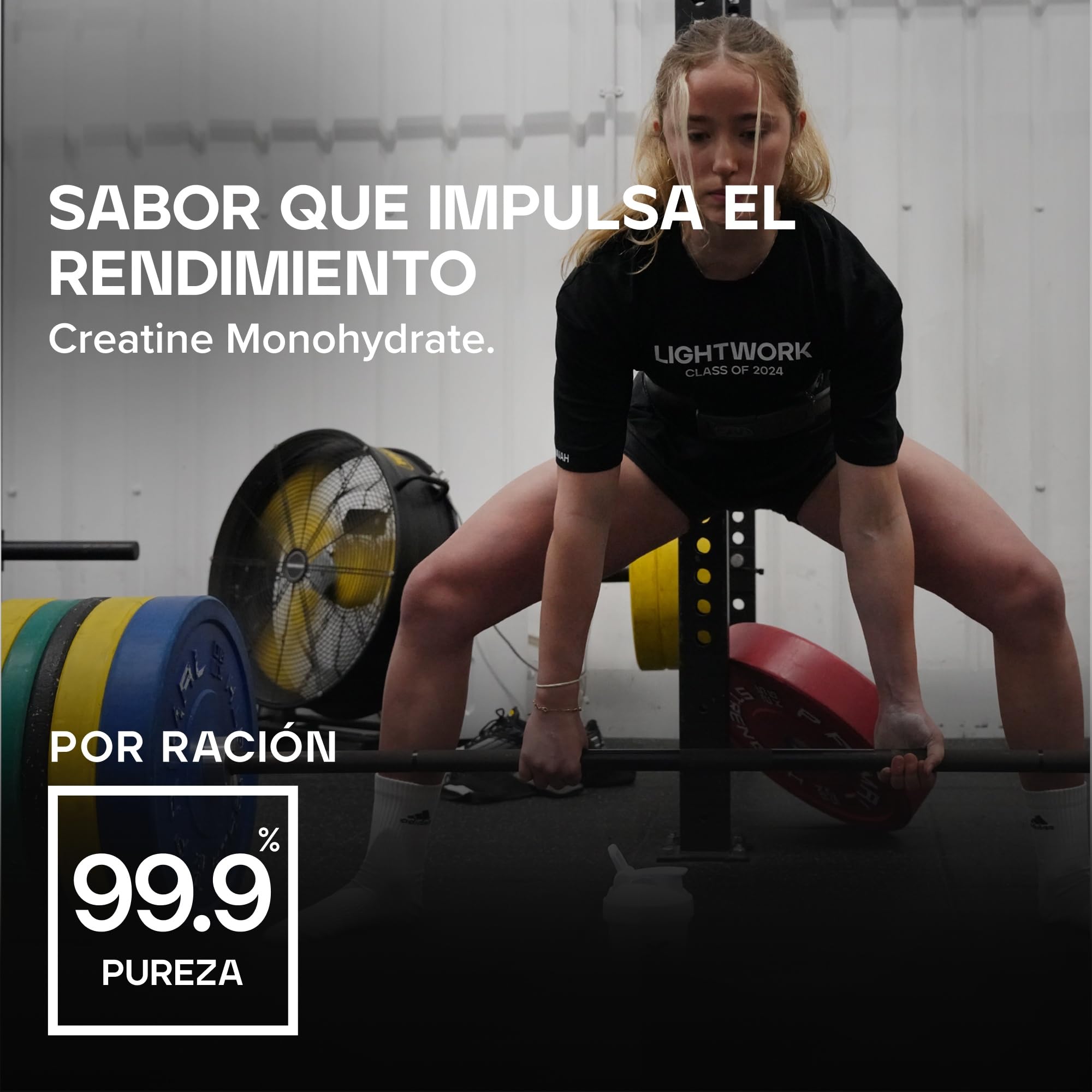 Bulk creatina monohidrato polvo 500 g | 147 porciones | Creatina micronizada pura | Tropical | Vegano y Halal | Ideal para fitness, entrenamiento y gimnasio | Fácil de disolver