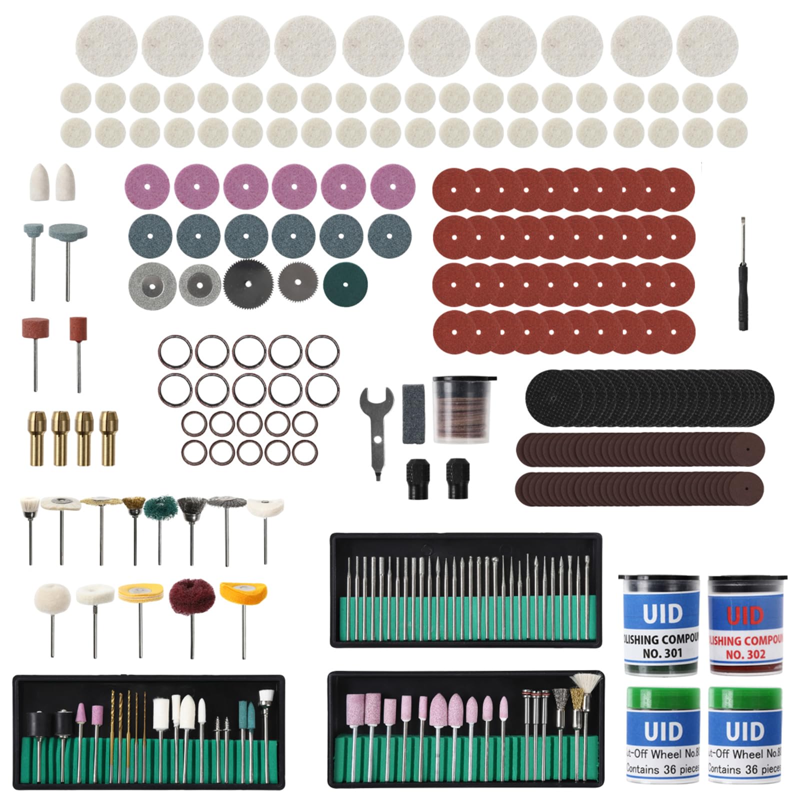 Amazon.co.jp: UID ミニルーター用ビットセット バリュータイプ