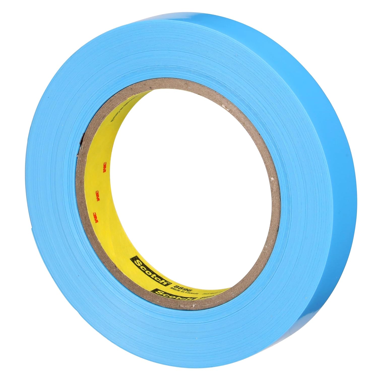 Scotch Film Strapping Tape 8896 Blue, 18 mm x 55 m (Case of 48)
