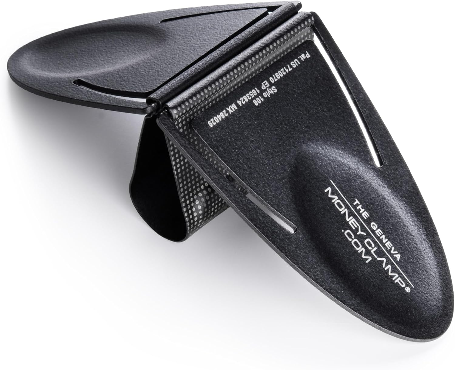 Geneva Black Mesh MoneyClamp® with Wallet, The Only Money Clip that Never Loses Its Grip, Forever Warranty - Image 7