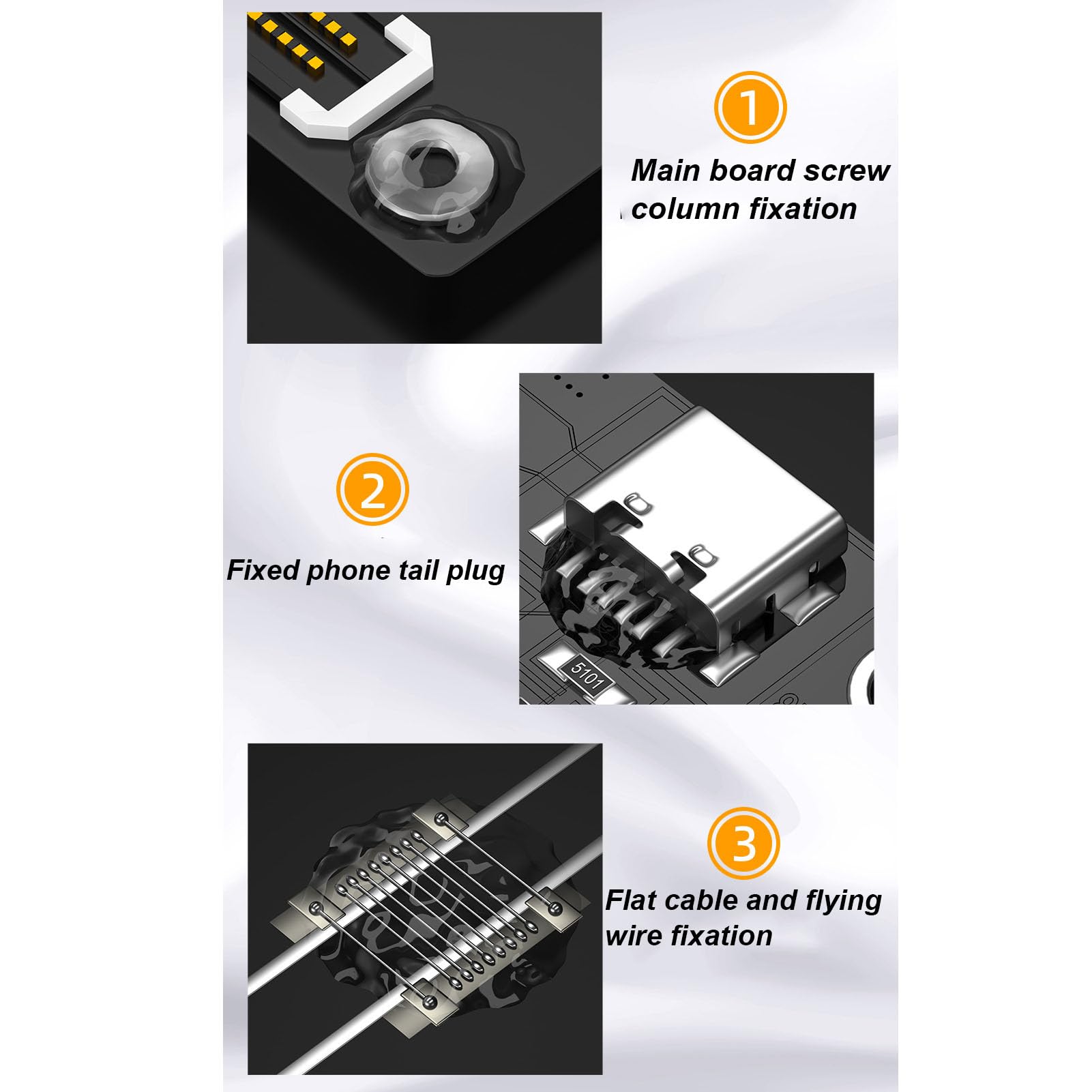 2Pcs UV Curing Solder Mask Ink, BGA Repair Paint Solder Resist Ink,Fast Drying Insulated,UV Light Curing Soldering Mask Ink (Transparent Colour)