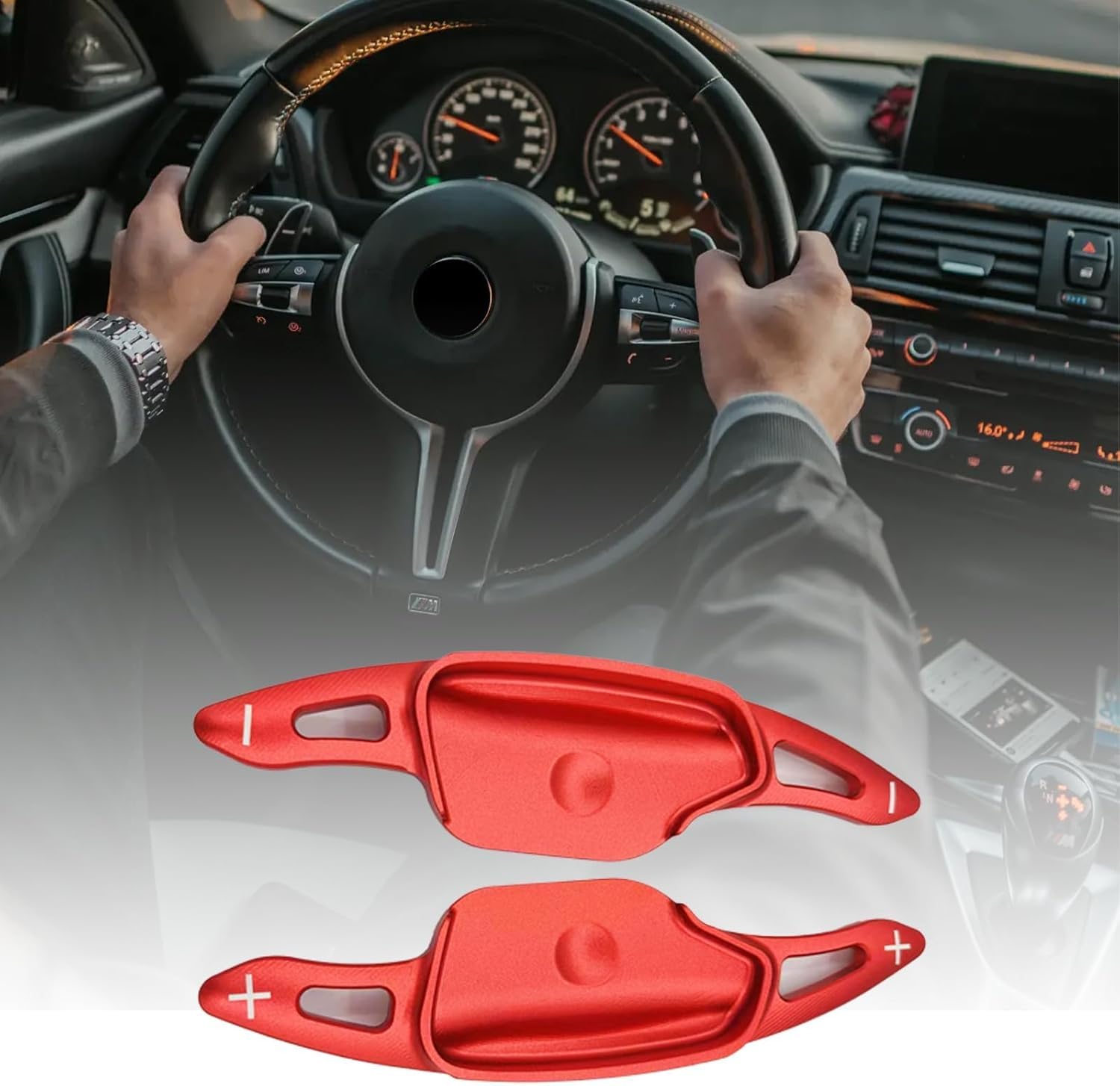 Alrens 2 łopatki do kierownicy samochodowej, aluminiowe rozszerzenie do KIA Proceed GT Sportage NQ5 Sportage QL K3 K5 MQ4 2020 2021 2022 2023, aluminiowe wiosło zmiany biegów, rozszerzenie do Kia