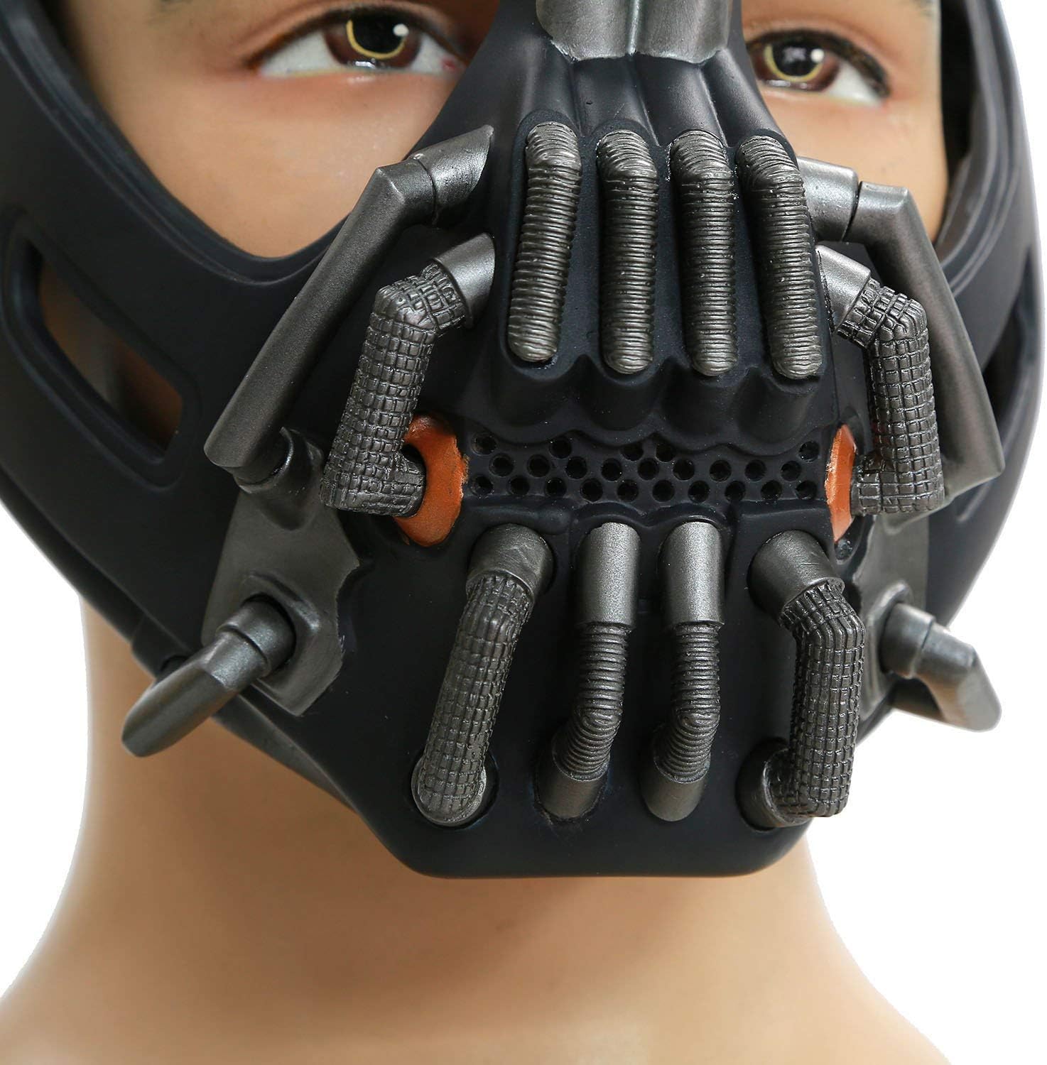 WELLMILLER Bane Mask Adult Costume Props for Dark Knight Cosplay - Image 5