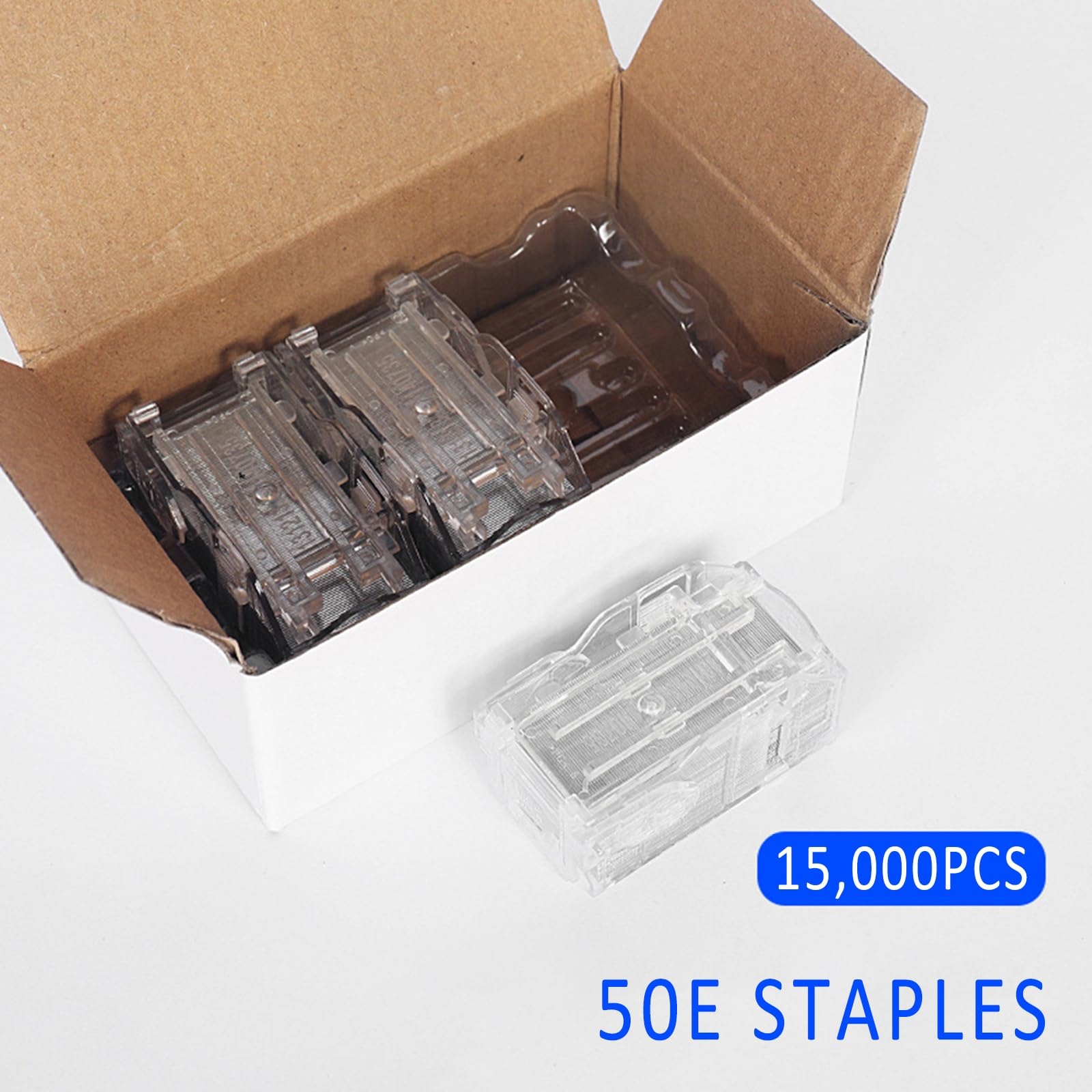 Cucitrice elettrica da 50 fogli, pinzatrice automatica a scatto piatto, doppia modalità, 120 punti/min, rilegatura piatta e verticale, margini regolabili da 1 a 15 cm, per ufficio, casa, scuola