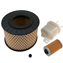 Air Filter Fuel Filter Set for Hatz 1B20 1B27 1B30 1B20V 1B30V Ammann Bomag Filter Set Replaces 5042600 50539200 1635210