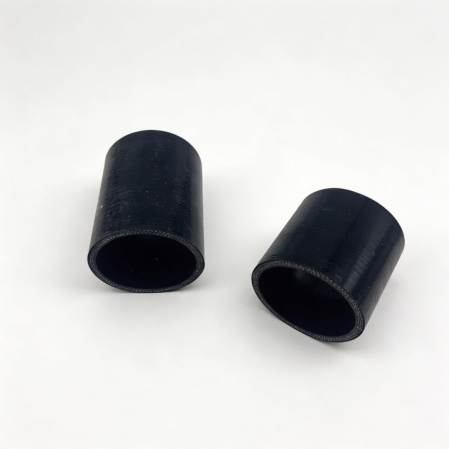 Coolant Hose & Clamp Set EPDM Rubber Replacement for Detroit Diesel Series 60 14.0L Only, Replaces OEM #23506325, Heavy Duty Radiator Hose Kit with Stainless Steel Clamps, 1 Hose & 2 Clamps