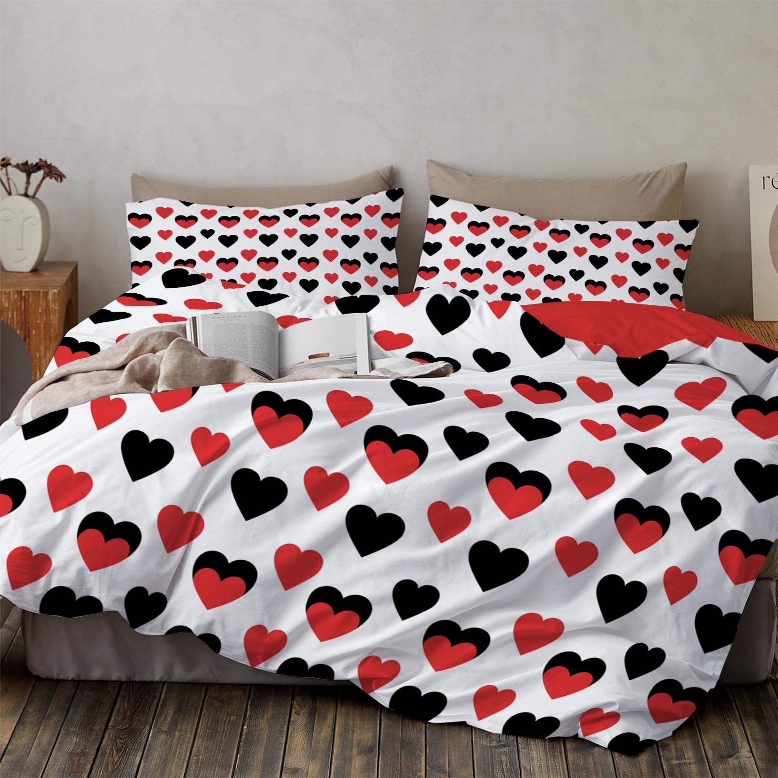 Housse de couette fermeture éclair finis les boutons cassés parure lit blanche 200x200