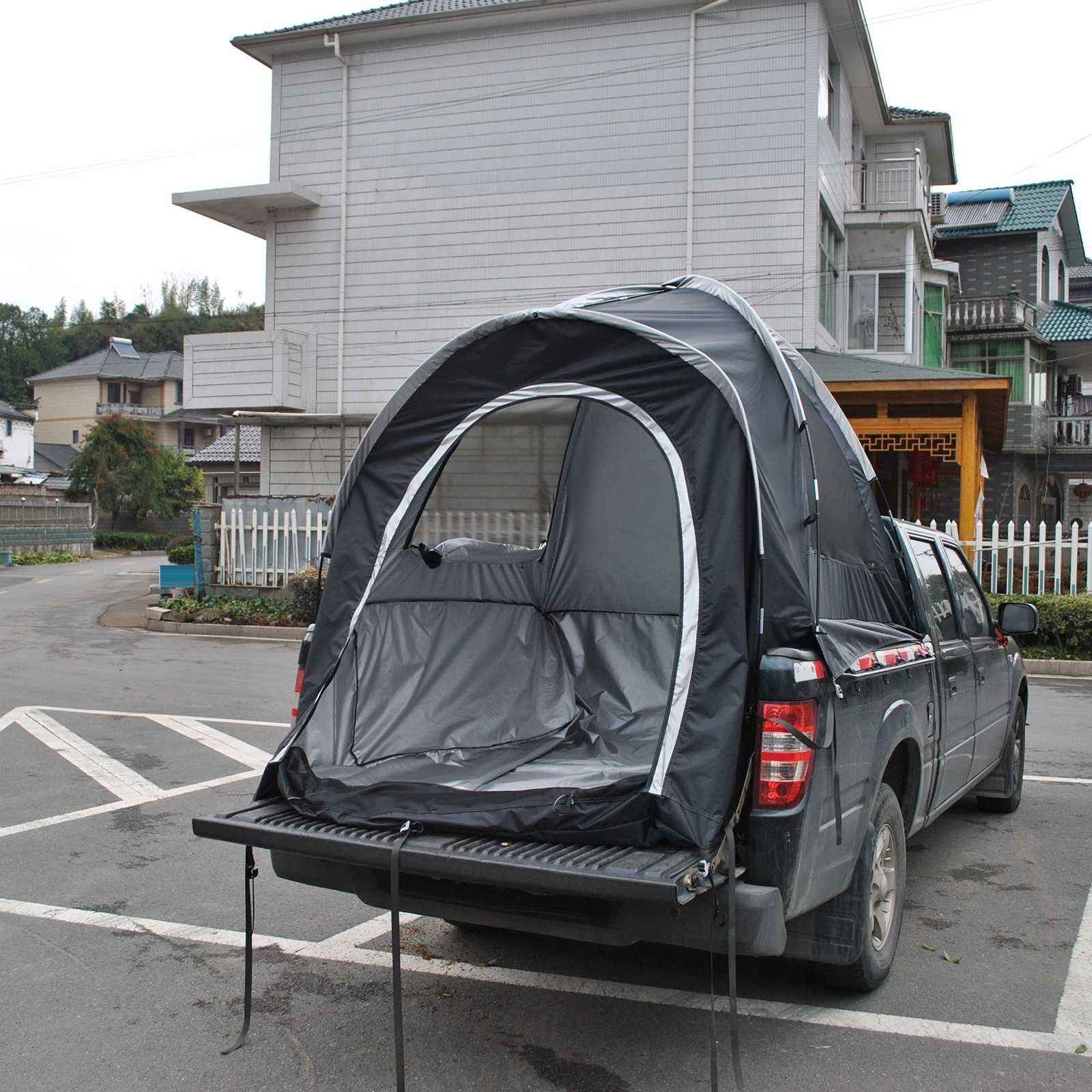 Tente de Camion extérieure, Tente de Camion pour Camping avec Manuel en Anglais, Tissu Oxford 210D, imperméable PU4000mm, tentes de Camp de lit de 