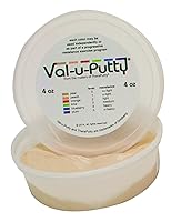 Vista 10 de Fabrication Enterprises 10-3952 Val-U-Putty Masilla de ejercicio, naranja (suave), 5 lb.