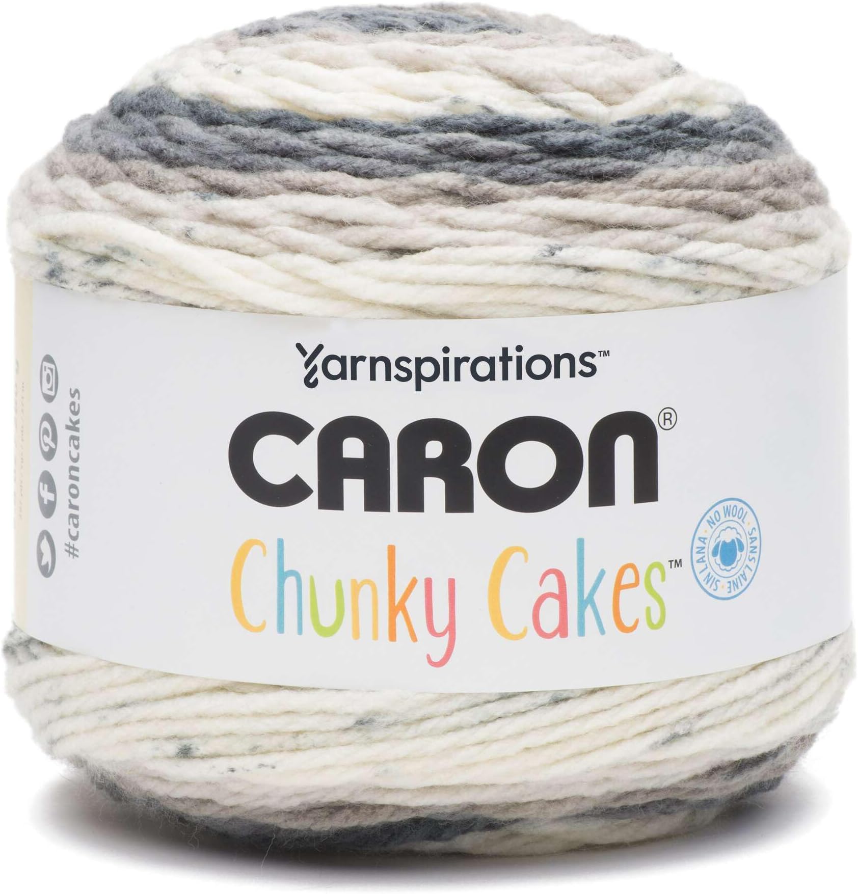 Chunky Cakes Self Striping Yarn (Rice Pudding)