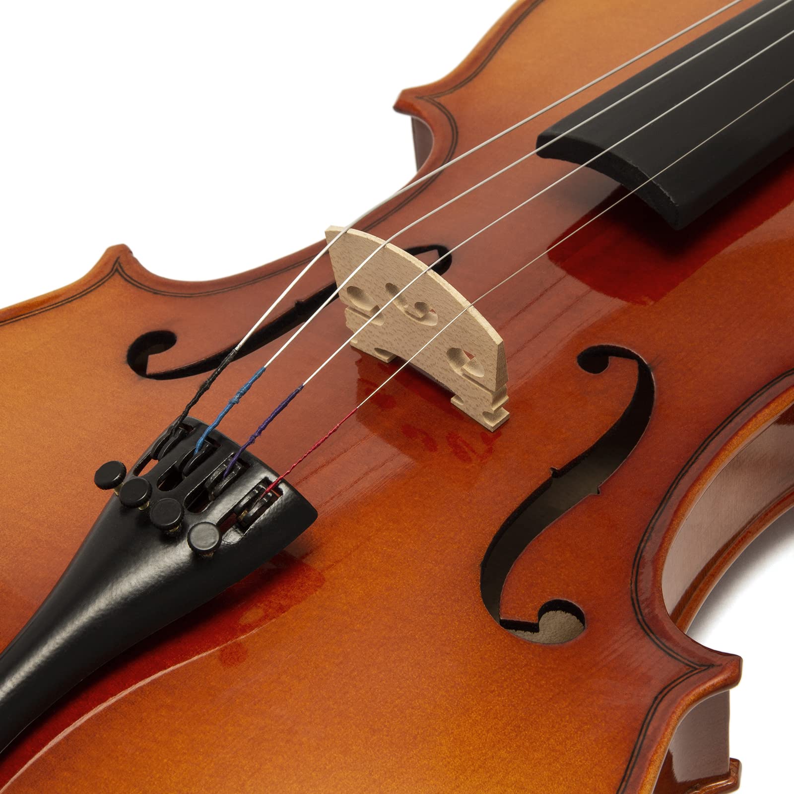 Theodore Violon 1/2 Épicéa Pack Débutant VLN16-1-2 avec étui archet colophane table épicéa violon demi‑taille