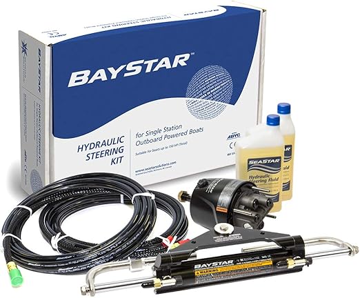 Dometic SeaStar Baystar Hydraulic Steering Kit, HK4200A-3