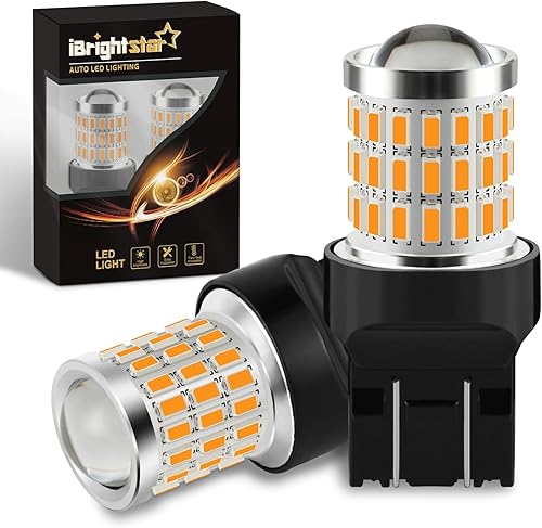 Miniatura 8 de Bombillas de LED iBrightstar con proyector 9-30 V, de baja potencia muy brillante 1157 2057 2357 7528, BAY15D. Repuestos para luces de freno