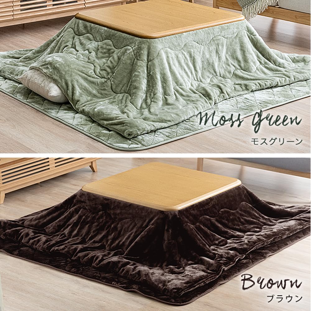 Amazon | タンスのゲン こたつ布団 【 掛け敷きセット 】 正方形