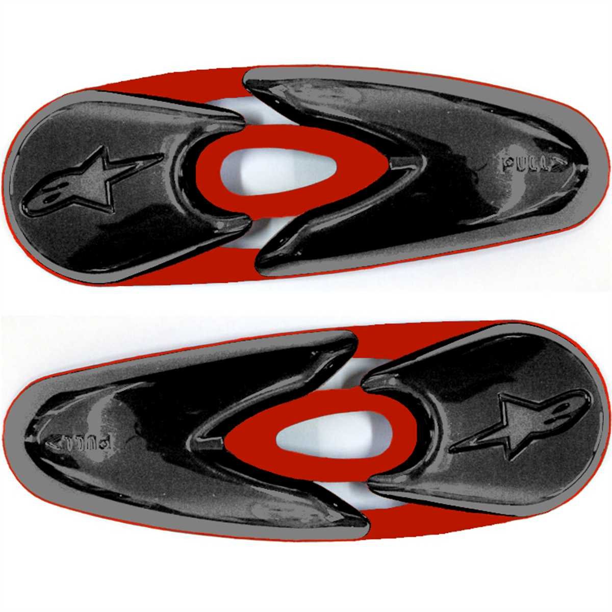 Protection d'orteils Alpinestars de remplacement pour bottes de moto