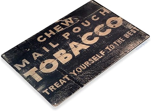 Miniatura 2 de Tinworld Cartel de estaño Bolsa de correo Tabaco Decoración de metal Arte de pared Tienda de humo Tienda Pub Bar A997