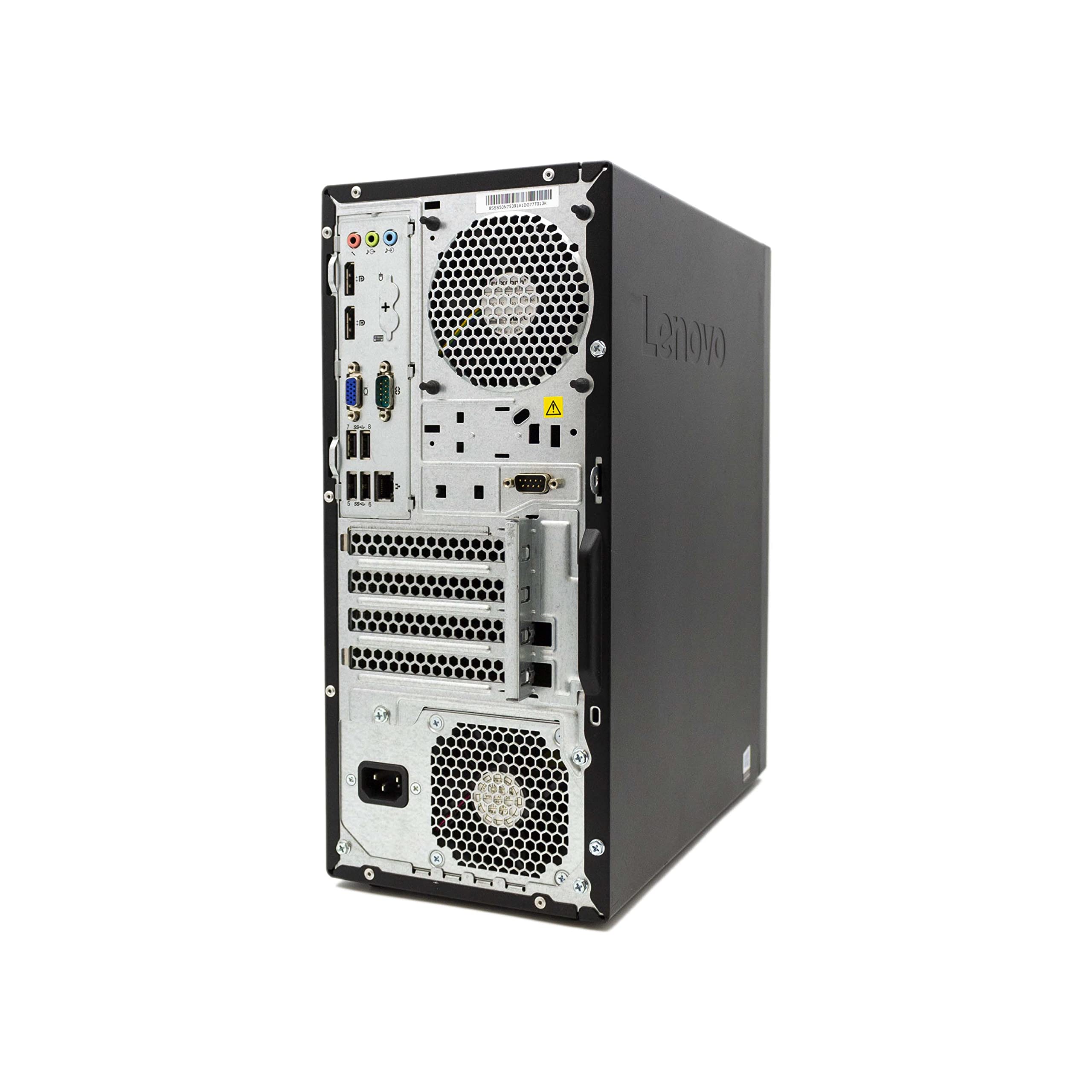 Mini Tower Lenovo M910t i3 Do 3.7GHz Windows 11 Pro 8GB DDR4 120GB NVMe + 500GB HDD Komputer stacjonarny Komputer stacjonarny PC Edycja wideo 3D Seryjny COM RS232(Odnowiony)