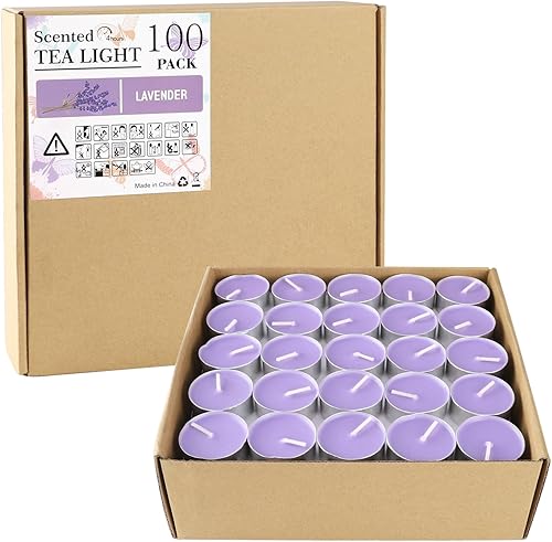 Miniatura 10 de Juego de 50 velas aromáticas blancas a granel, cera de fragancia de vainilla con recipiente transparente, para restaurantes, cenas, bodas, baby