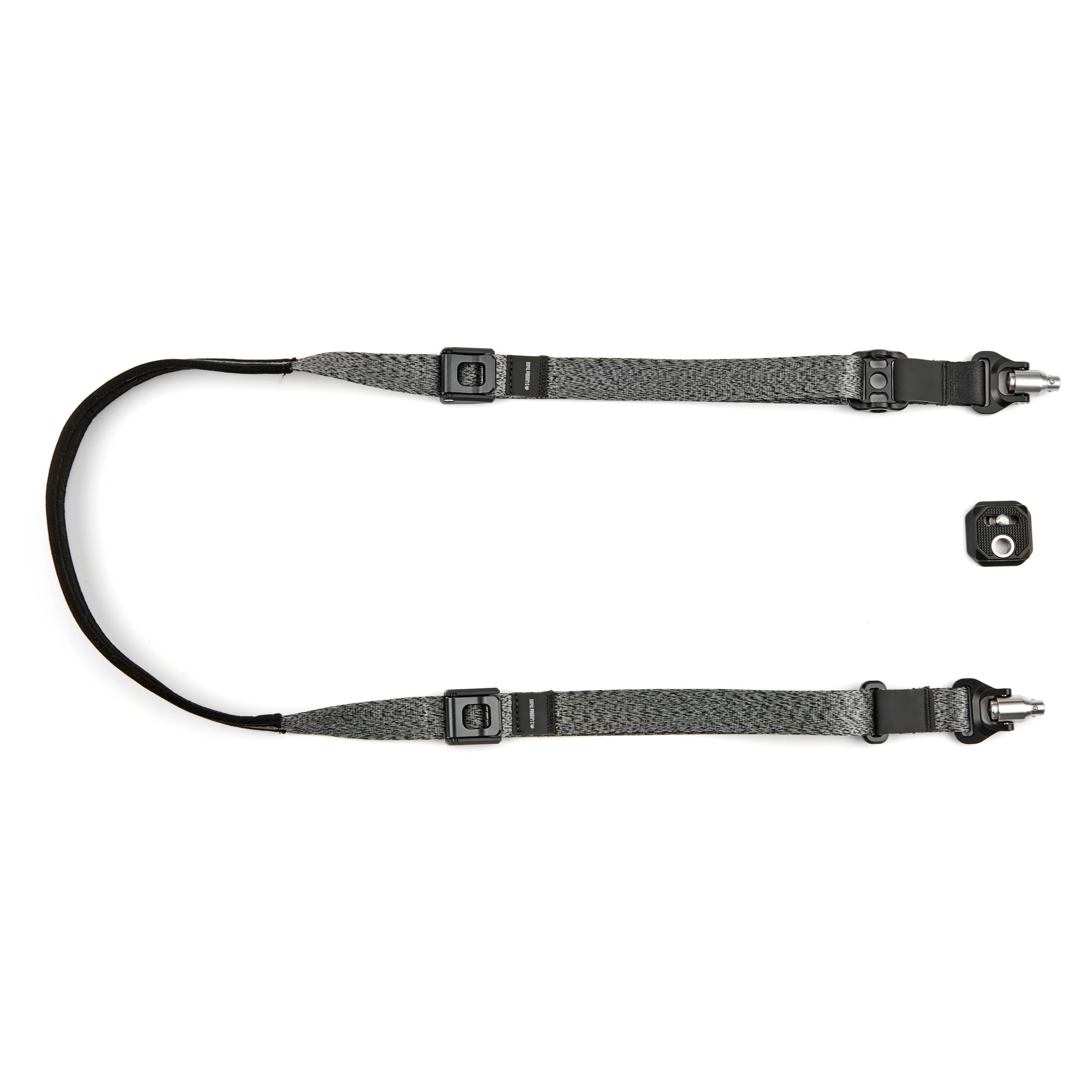 3 Legged Thing Unisex Moondust Axis 24 Quick Detach Camera Strap - Neck & Shoulder Strap With Qd4 Arca-Swiss Plate, Cam Lever Lock, Nylon & Hypalon, Made In Britain (Padded,