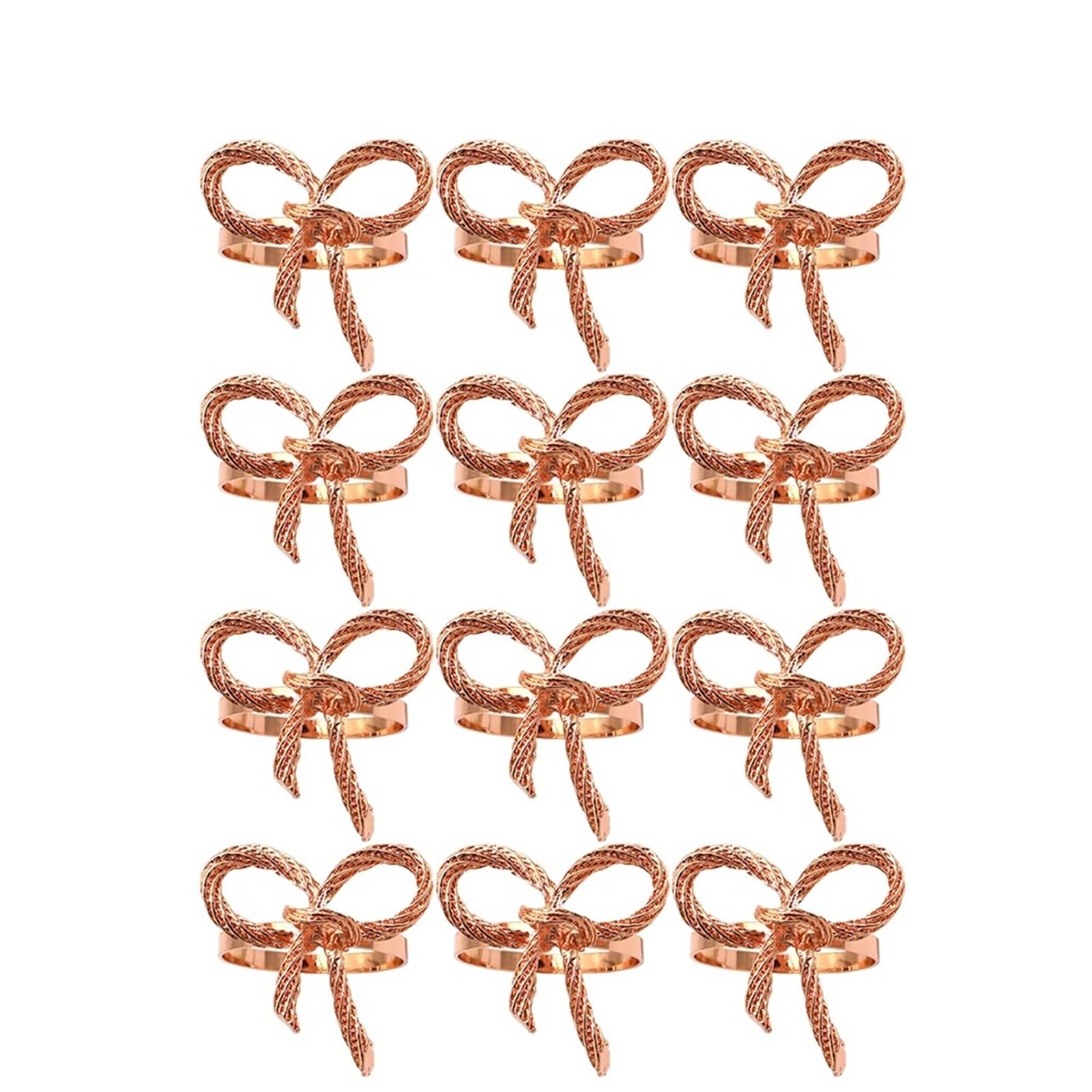Table Decor Napkin Rings, Napkin Rings 48pcs Multicolor Flower Holder for Parties Wedding Banquet