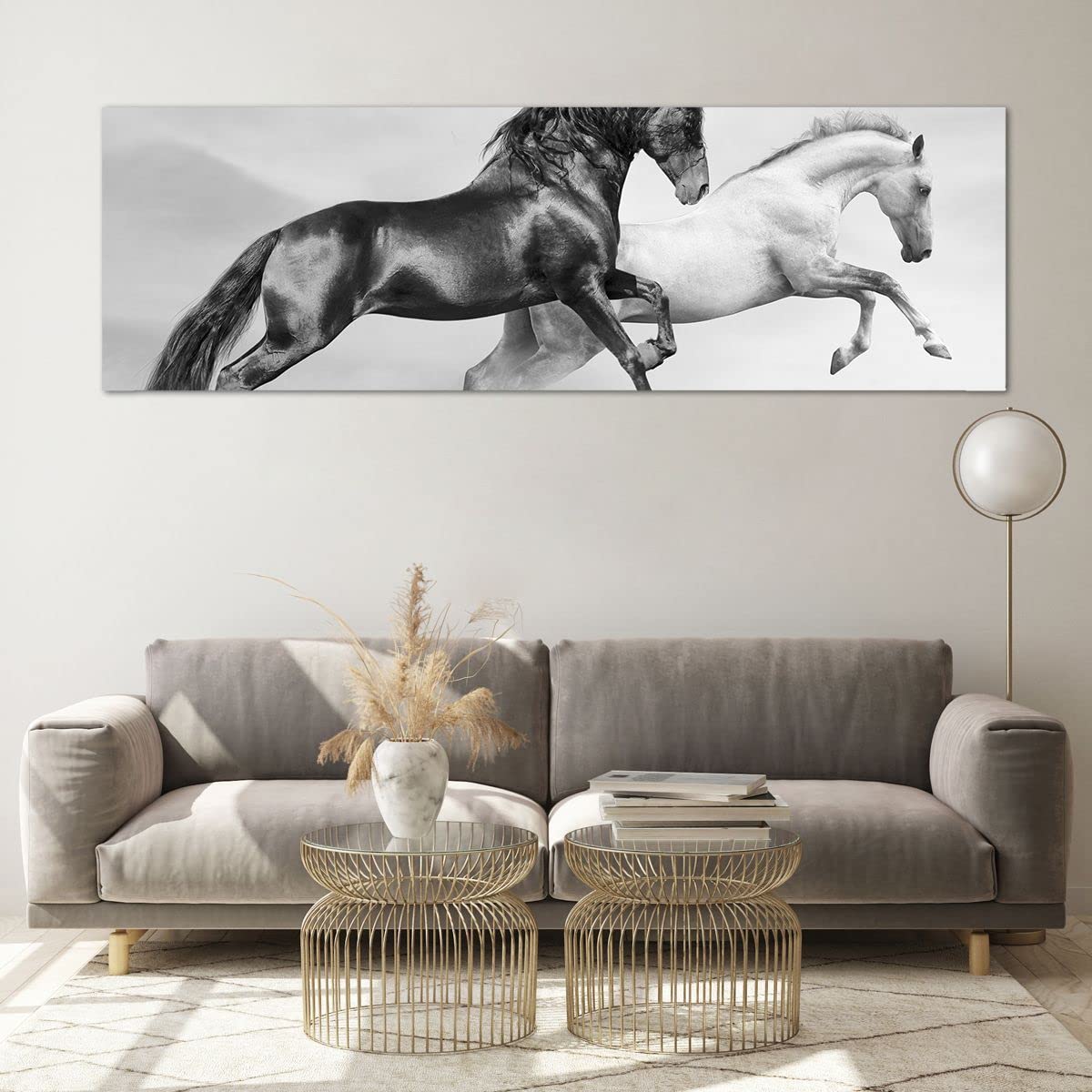 Vidrios Decorativos Caballo Naturaleza Animales Cuadro Sobre Vidrio